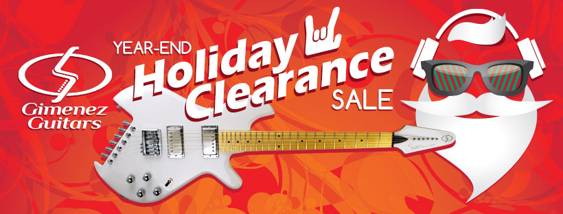 Gimenez Guitars electric guitar clearance sale