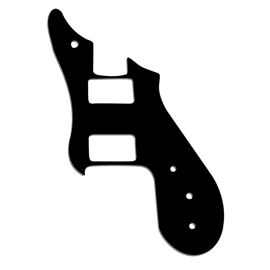 Gimenez Guitars Replacement Pickguard - black