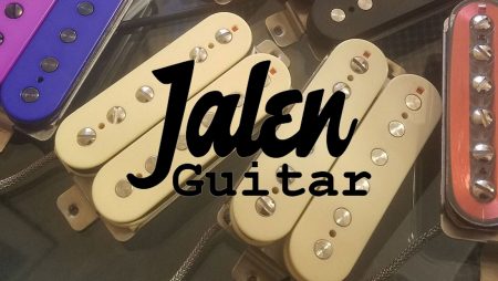 Jalen Guitar Pickups with Logo